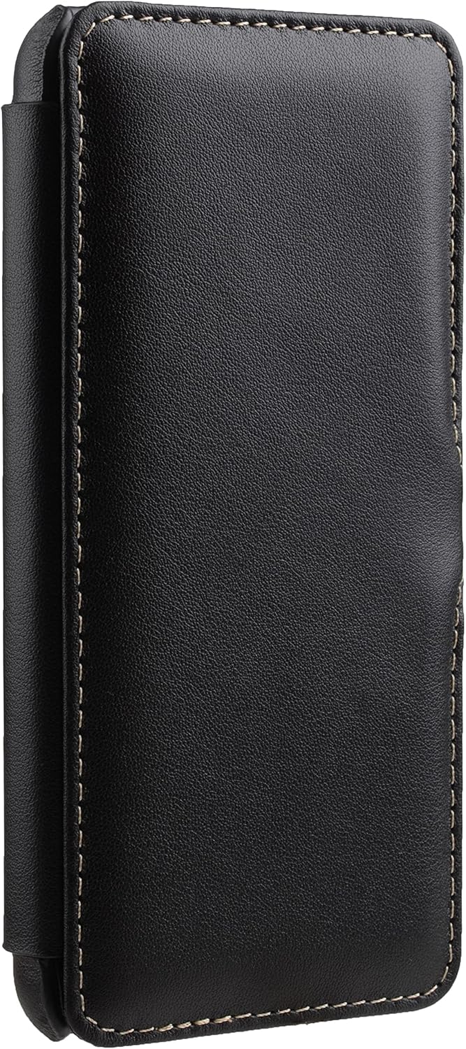 STILGUT Book Case kompatibel mit Samsung Galaxy S23 Plus Hülle aus Leder mit Clip-Verschluss, Lederh