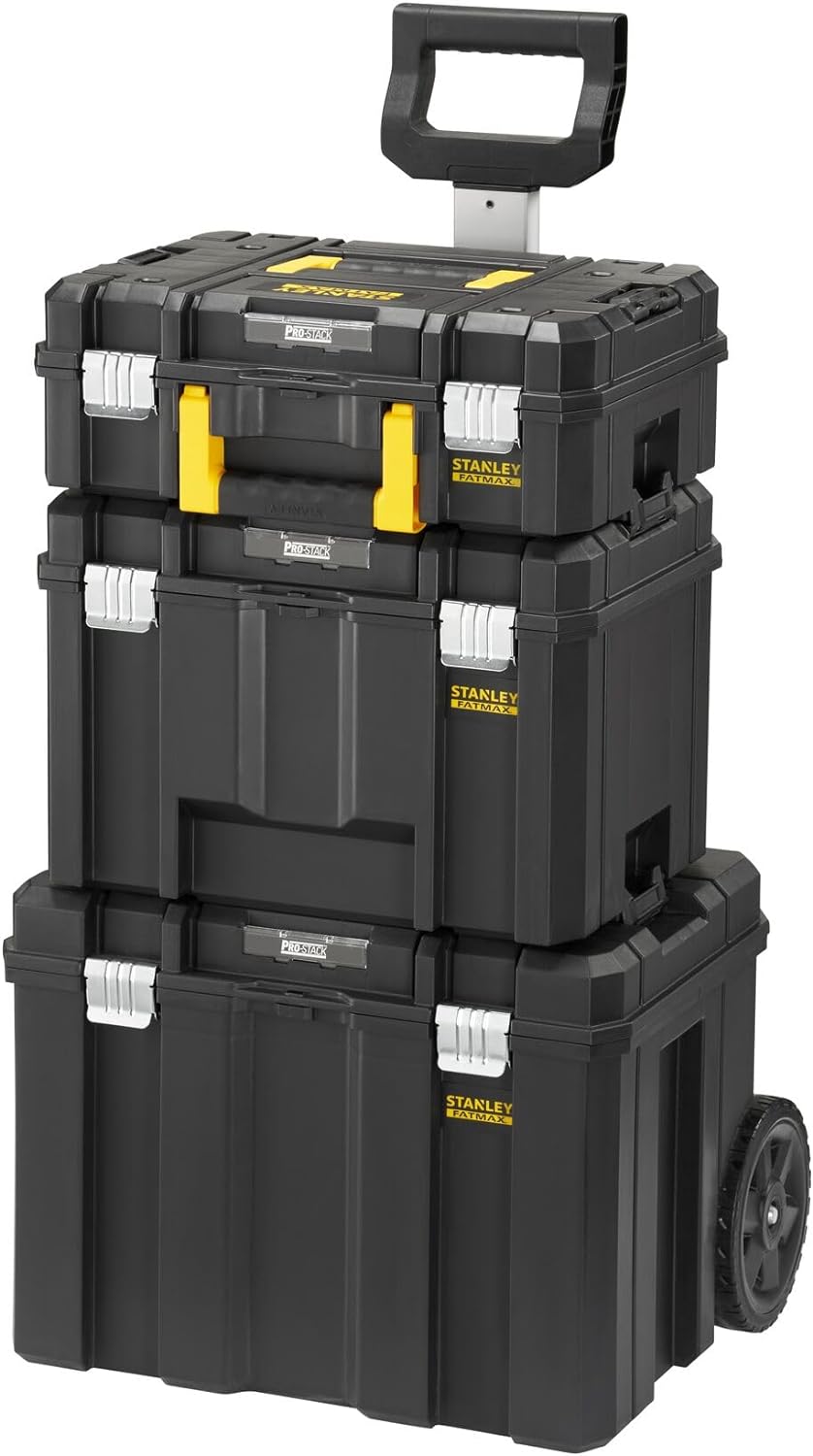Stanley Torre PRO-STACK 3 piezas: FMST1-71966 (sin espuma) + FMST1-71971 + FMST1-75753