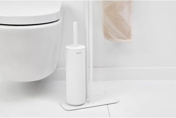 Brabantia - Mindset Toilettenbutler - Badezimmerregal, Klopapierhalter & Hygienische Toilettenbürste