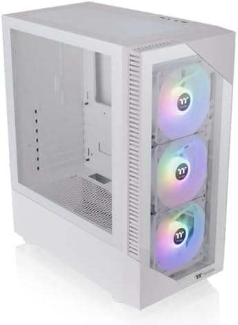 Thermaltake View 200 TG ARGB Snow | ATX Mid Tower Chassis