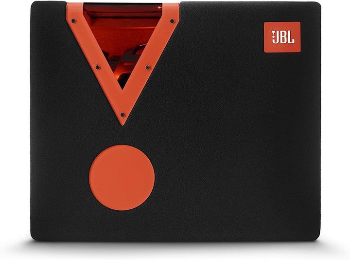 JBL Car CSX-1400BP 12 Zoll (300mm) Auto-Stereoanlage Bandpass Subwoofer mit Acryl-Fenster - Schwarz/