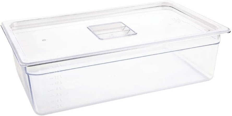 Vogue U226 Polycarbonat Gastronorm Behälter, 1/1 Grösse 150 mm, 150 mm