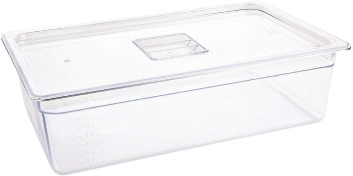 Vogue U226 Polycarbonat Gastronorm Behälter, 1/1 Grösse 150 mm, 150 mm