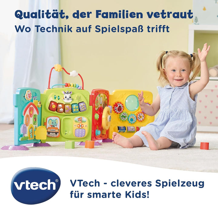 Vtech Baby - Babys 3-in-1 Spielwelt – Interaktive elektronische und Nicht-elektronische Spielseiten