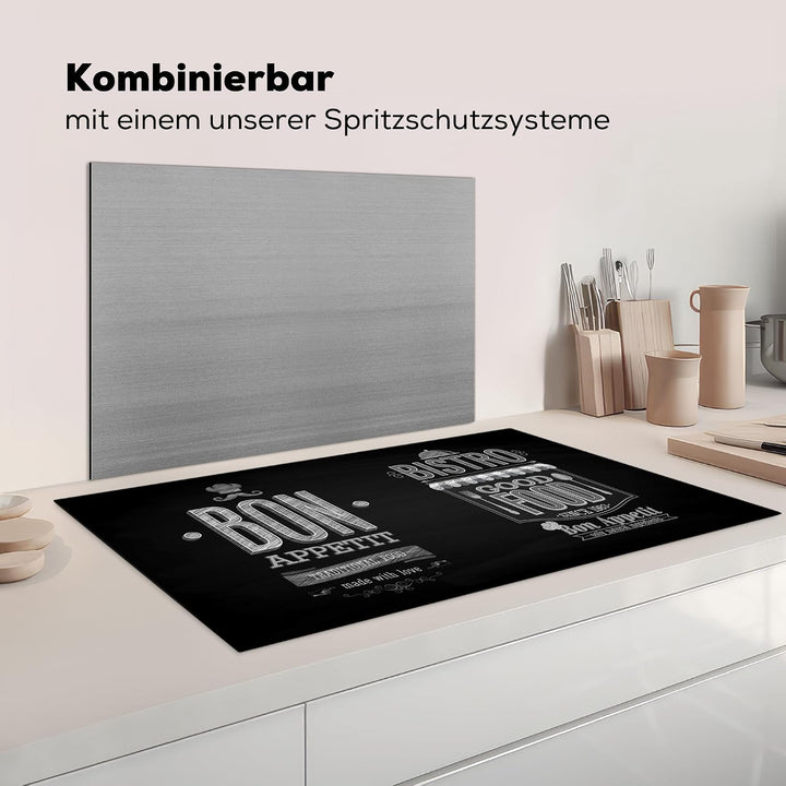 KitchenYeah© Herdabdeckplatte Einteilig Küche Ceranfeld Abdeckplatte | 91.2x52 cm - Cerankochfeld Ab