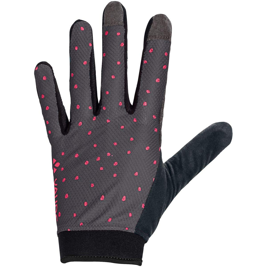 VAUDE Dyce II Long Finger Cycling Gloves Women's Long Finger Cycling Gloves Size : 5/ XXS iron, Size
