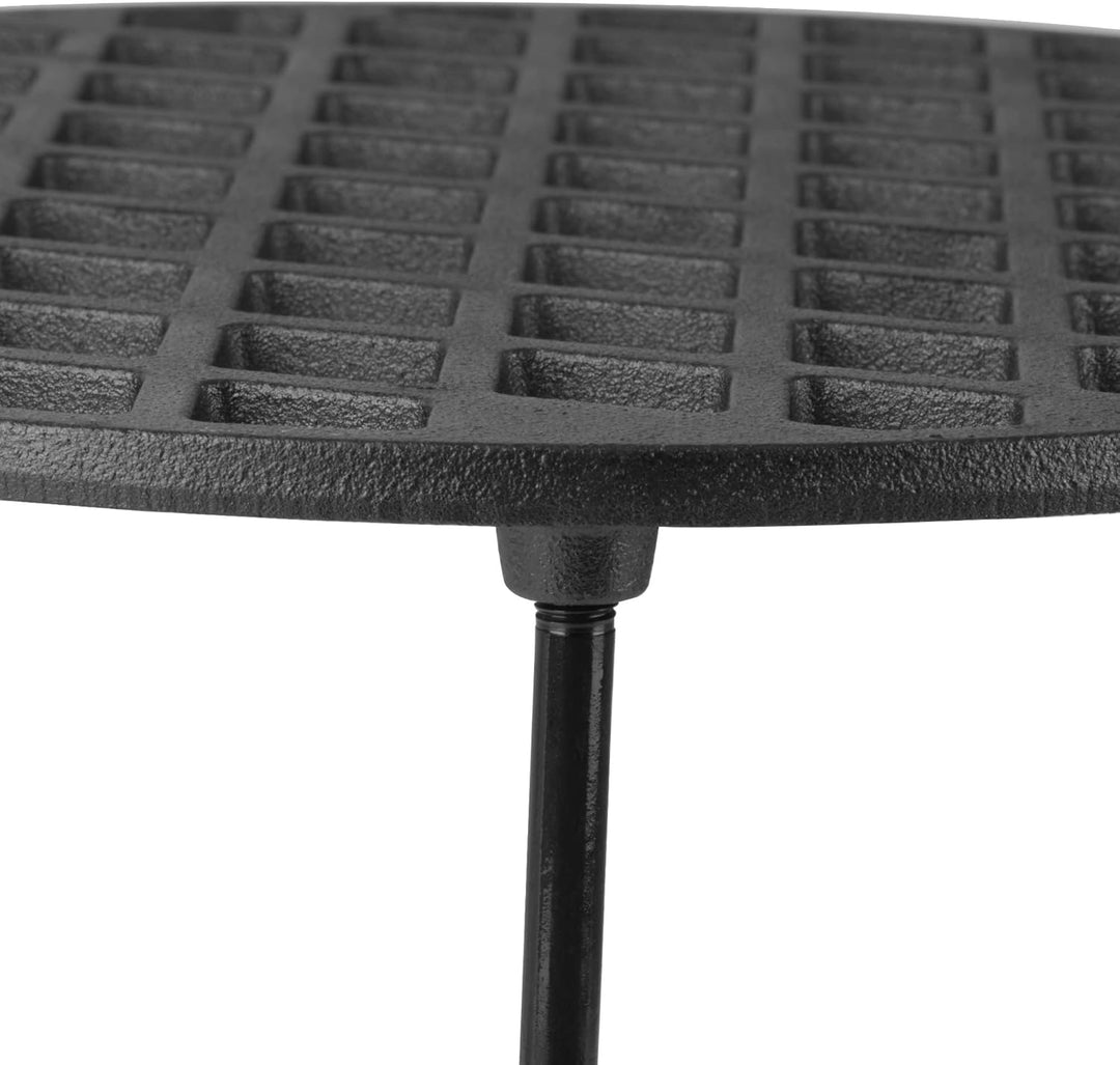 BBQ-Toro Gusseisen Grillrost Ø 35 cm mit 3 Beinen | rund | Dutch Oven Untersetzer, Grill Zubehör | D