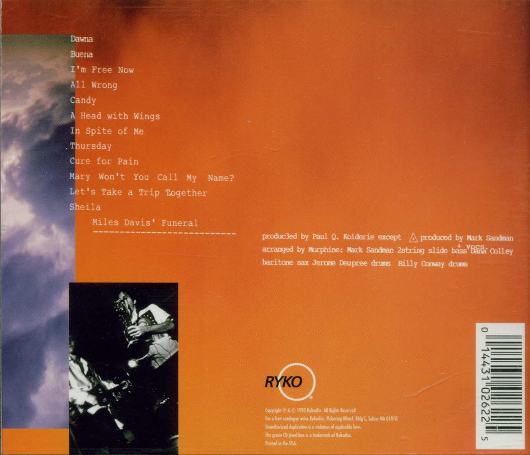 Cure For Pain, Audio-CD