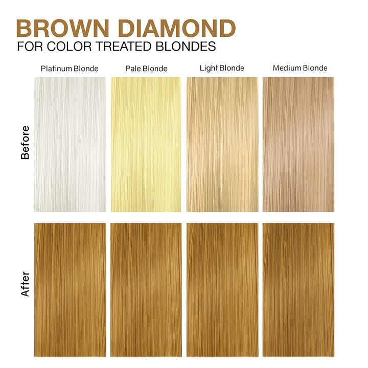 Celeb Luxury Haarpflege Gem Lites Colorwash Brown Diamond Colorwash 244 ml Braun, Braun