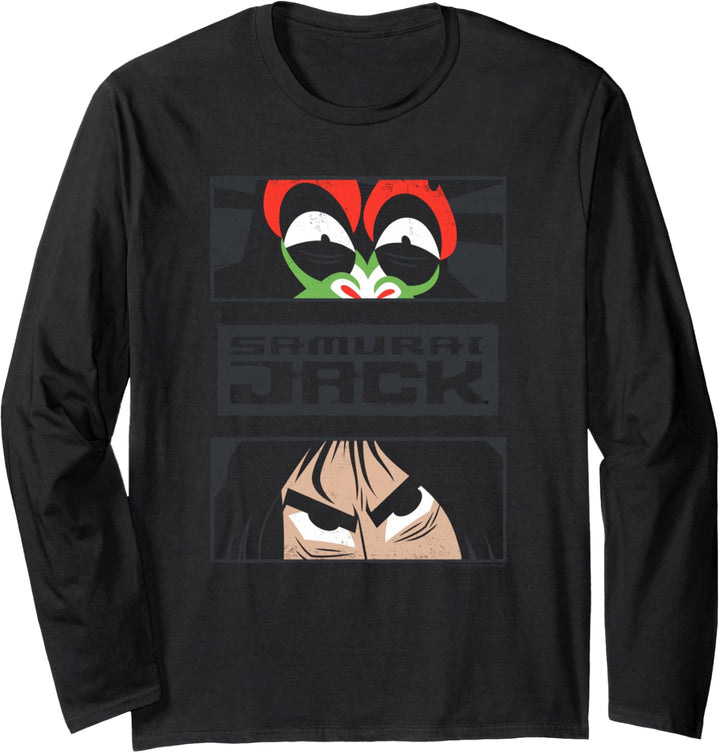 Samurai Jack Stare Down Langarmshirt