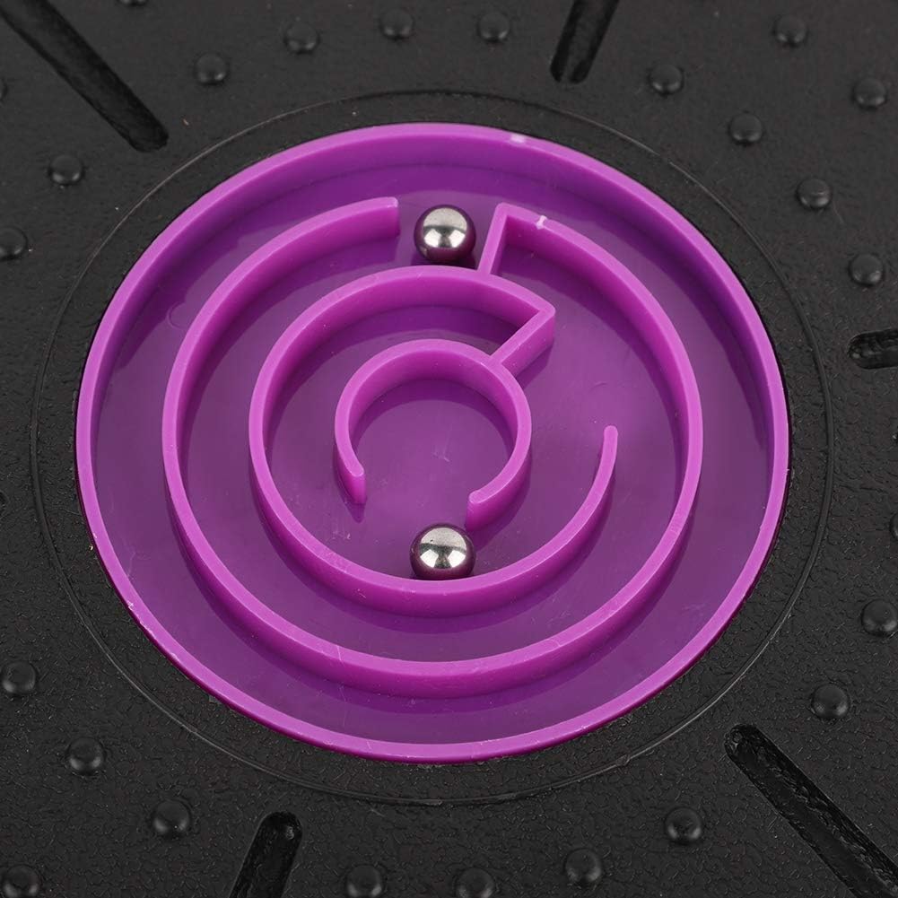 Purple Labyrinth Yoga-Balance-Board, Balance-Trainingsbrett, Balance Pad Yoga-Wackelbrett, Balance K