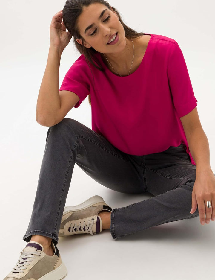 BRAX Damen Style Mary Premium Denim Jeans 26W / 30L Used Black Black, 26W / 30L Used Black Black