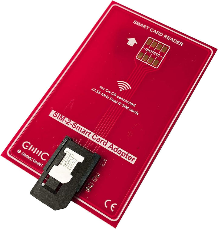 SCM Smart Card Reader Plus – uTrust 2700 R inklusive Software zum lesen der SIM Karte/SIM Leser inkl