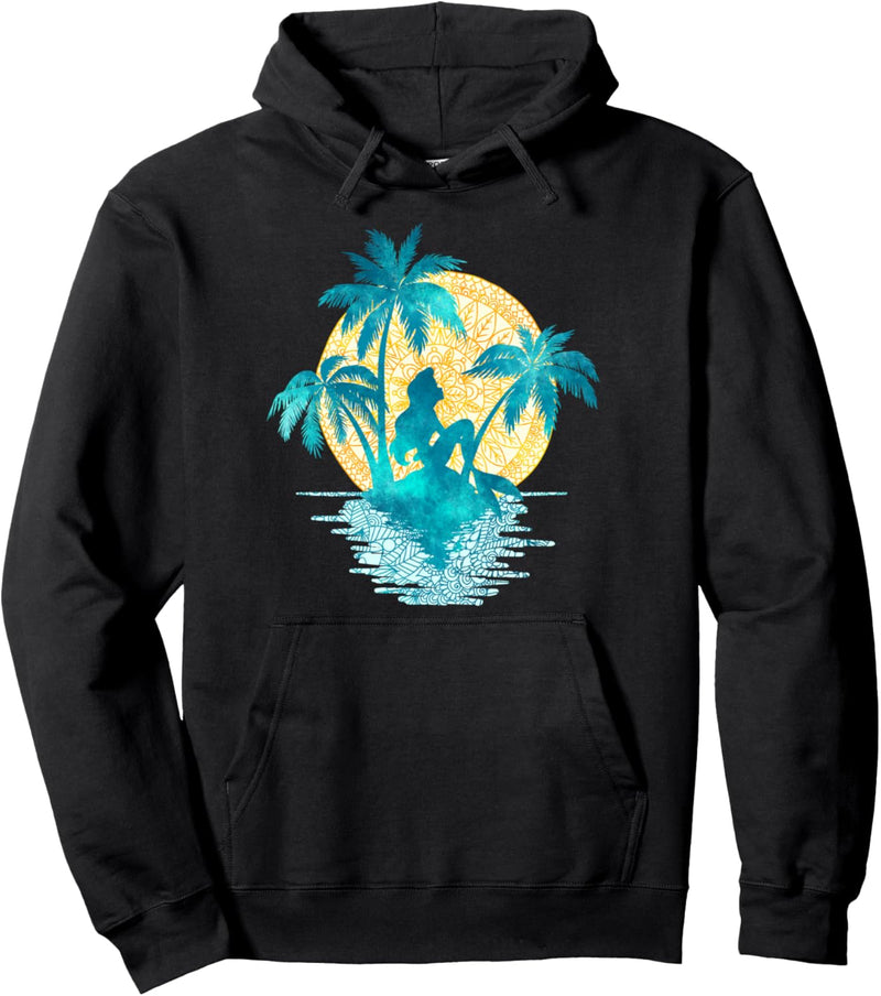 Disney The Little Mermaid Ariel Geometric Sun Pullover Hoodie