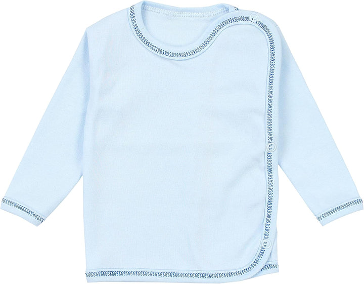 TupTam Unisex Baby Wickelshirt Langarm 5er Pack 50 Junge 2, 50 Junge 2