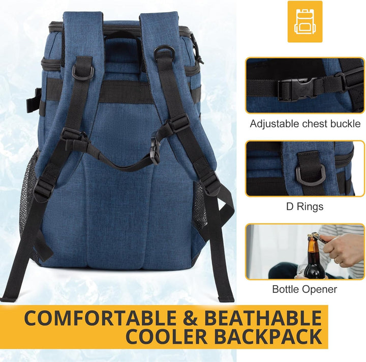 Taktischer Rucksack-Kühler, weicher, Leichter, auslaufsicherer Kühler-Rucksack, isolierte Kühltasche