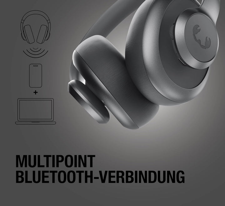 Fresh 'n Rebel Clam Ace 2, ANC-Kopfhörer, Hybrid Active Noise Cancelling, Ambient-Sound-Modus, Multi