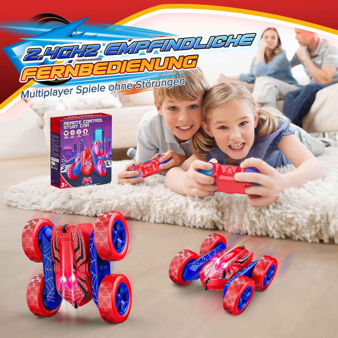 Dreamlandia Ferngesteuertes Auto ab 3-8 Jahre, 2.4 GHz RC Auto Spielzeug ab 3-12 Jahre Junge, Monste