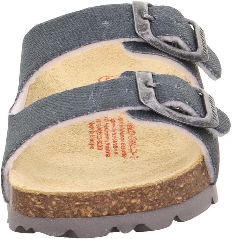 Superfit FUSSBETTPANTOFFEL Sandale 1-800111 Mädchen 24 EU Blau 8220, 24 EU Blau 8220
