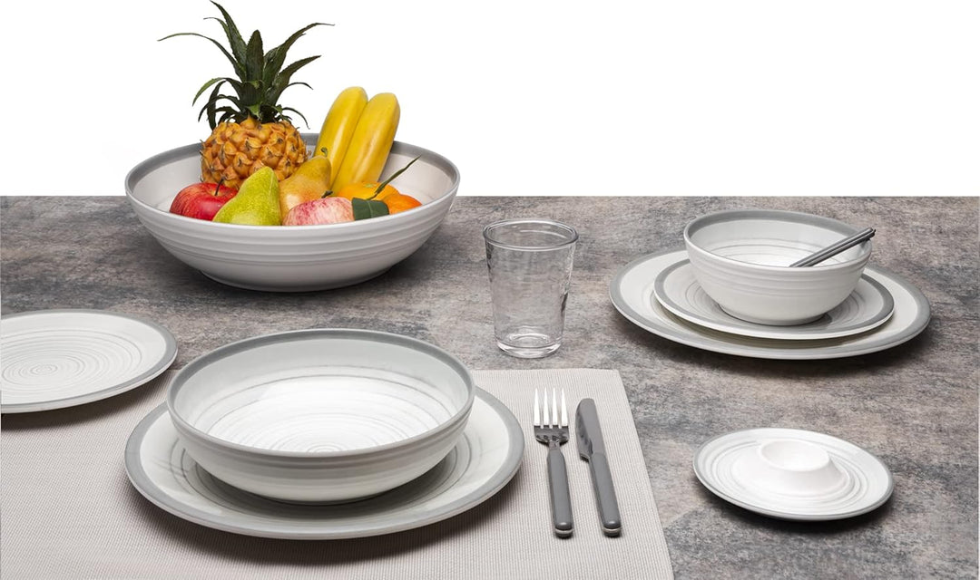 Brunner 0830143N.C4X Campinggeschirr-Set für 2 Personen, Tête-À-Tête Bellagio, 8-teilig