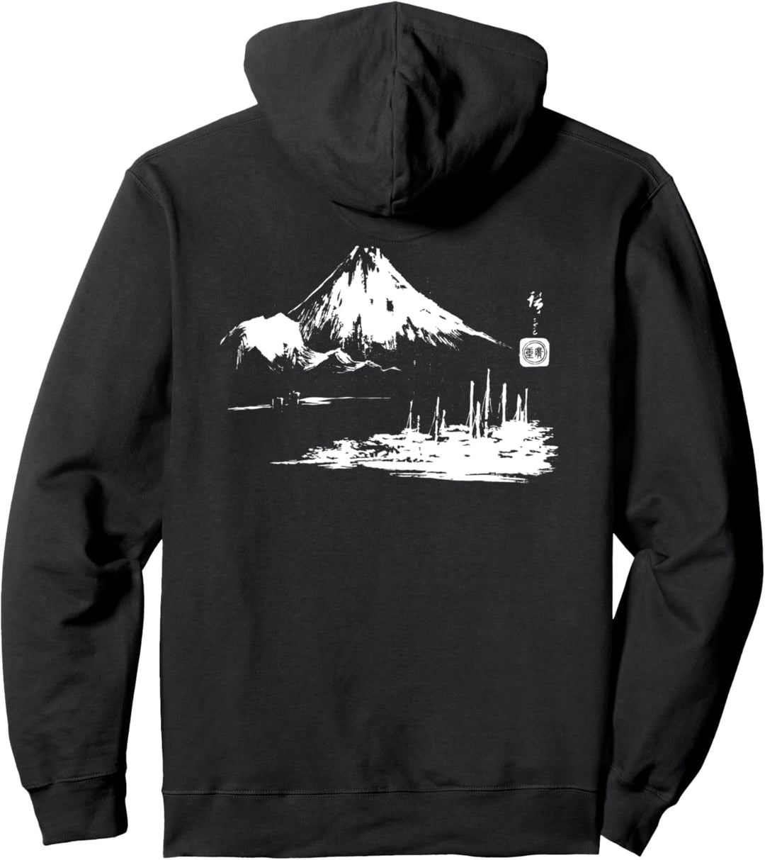 Berühmte Japanische Kunst Seikenji Fuji Hiroshige Stilvoll Pullover Hoodie