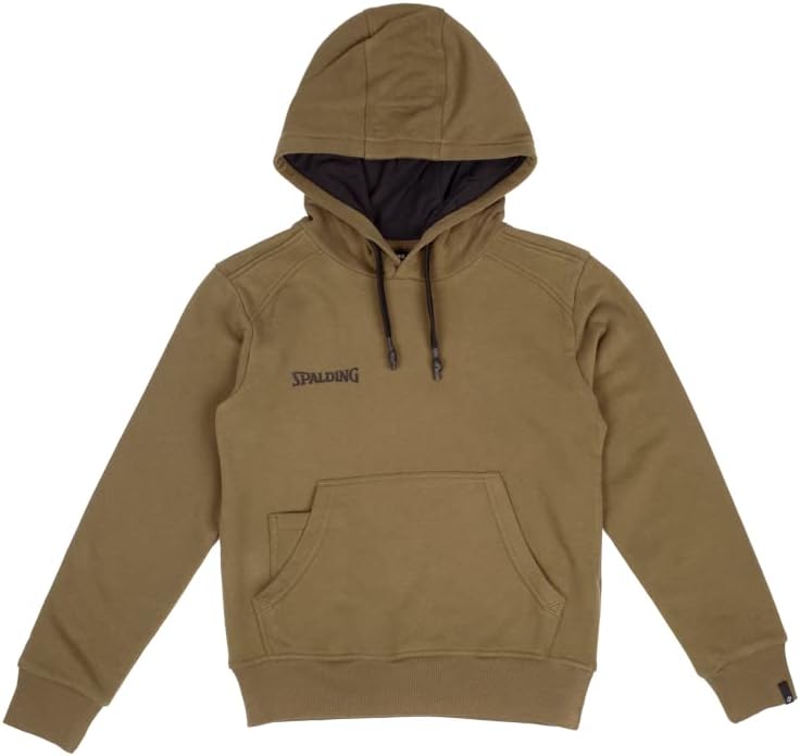 Spalding - Sweatshirt mit Kapuze - Khaki Grün - 80% Baumwolle - Sportswear Sweatshirt - Grösse XL