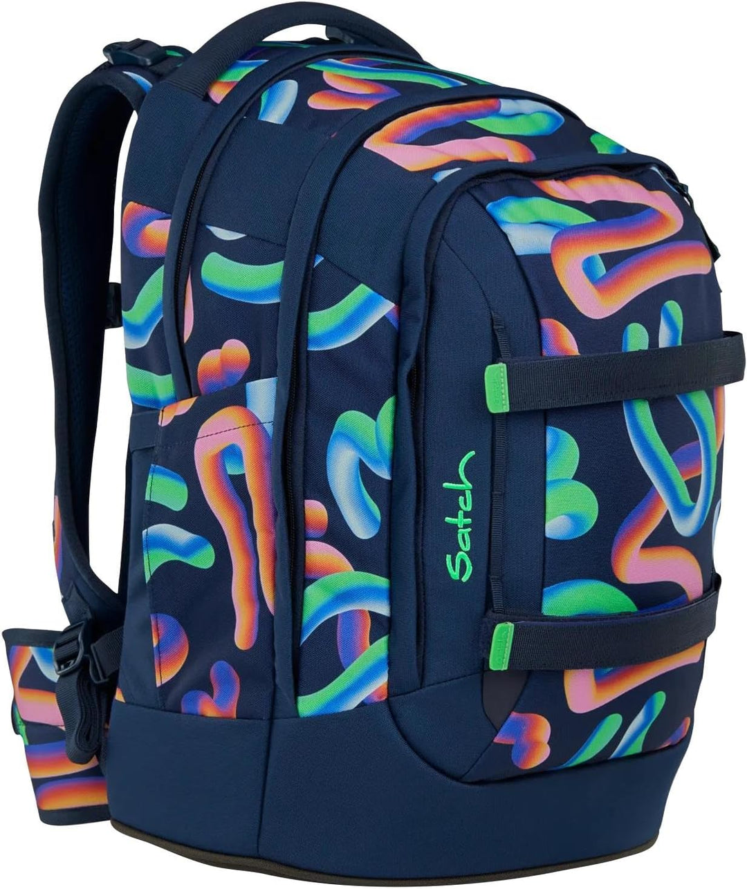 Satch Pack ab 5. Klasse ergonomisch 30L Stauraum standfest Organisationstalent Einheitsgrösse Crazy