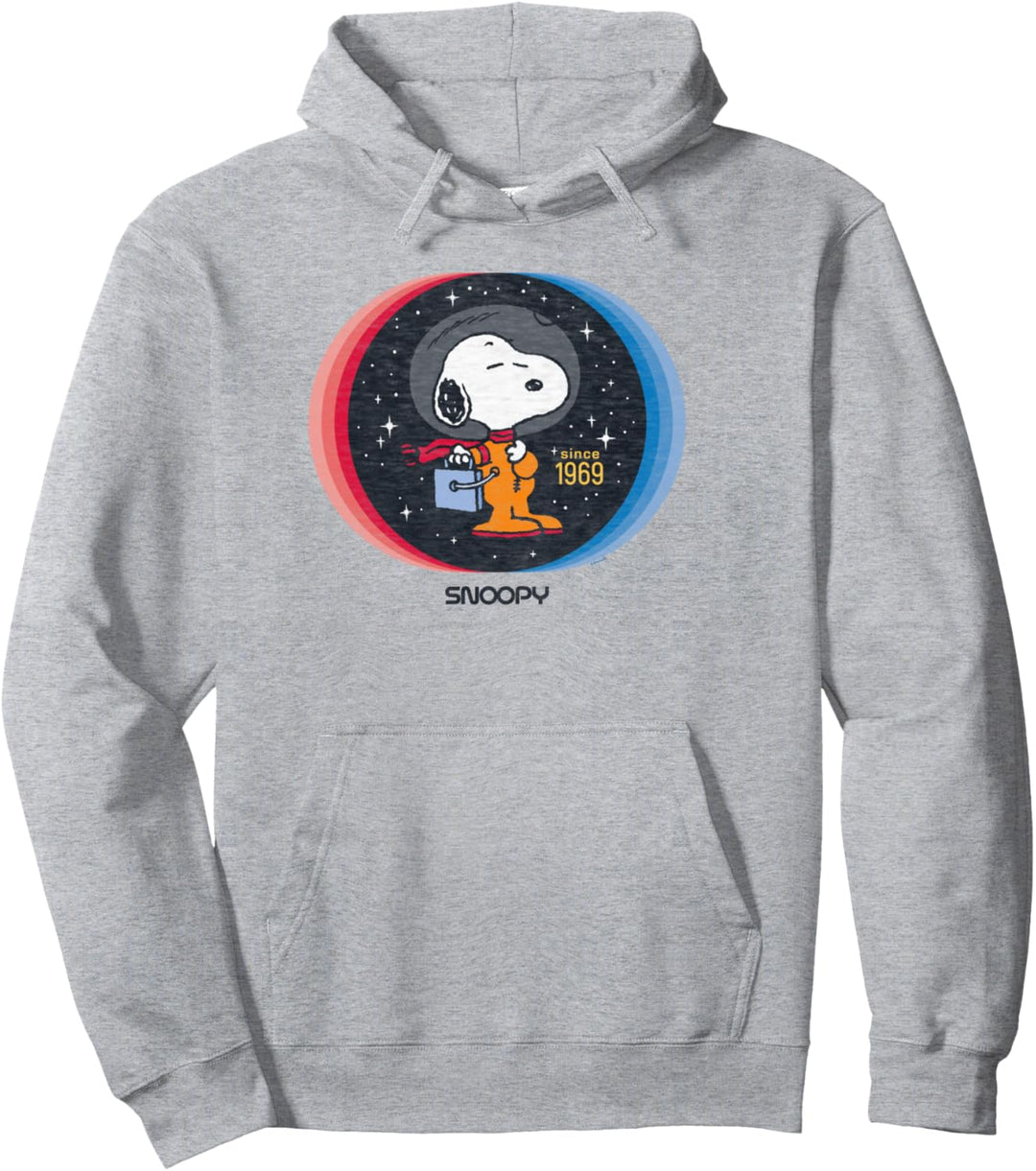 Peanuts Snoopy im Weltraum 1969 Pullover Hoodie