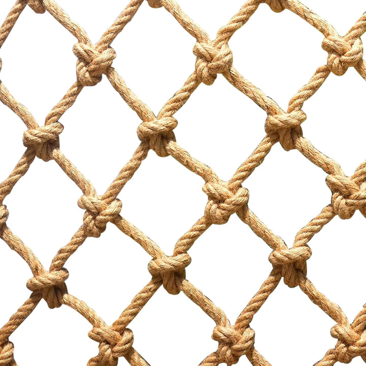 Sicherheitsnetz Hanfseil Hanfseilnetz Schutznetz Treppe Balkon Fallschutznetz Trennwand Deckennetz S