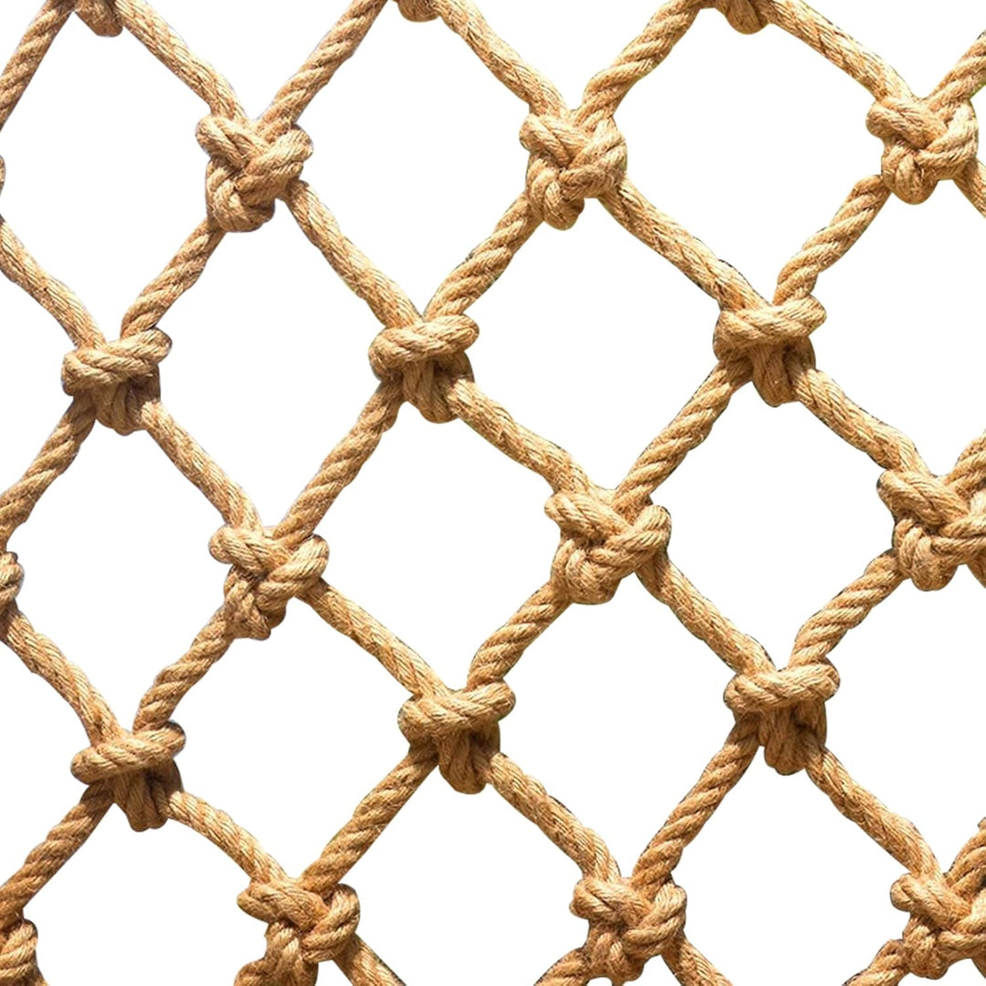 Sicherheitsnetz Hanfseil Hanfseilnetz Schutznetz Treppe Balkon Fallschutznetz Trennwand Deckennetz S