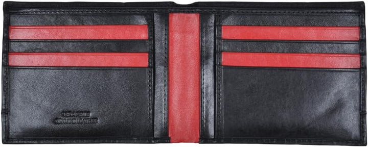 Ac Milan Unisex 143222 Reisezubehör-Brieftasche, Schwarz