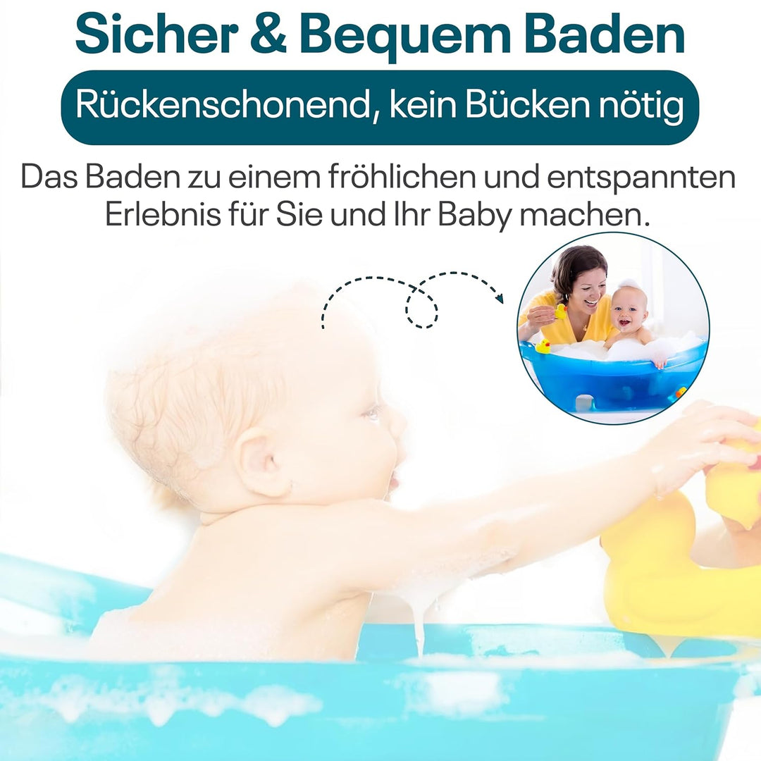 Universalständer für Babywannen, 84 und 100 cm , mit oder ohne Ablage, weiss, ohne Babywanne (84 cm