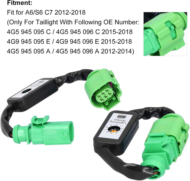 Auto-Heck-LED-Licht Dynamisches Chase-Blitzmodul-Boxen Controller für Rücklicht-Nachrüstung Verwende