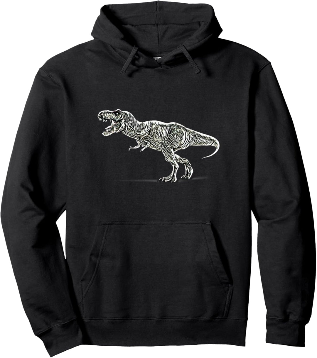 Tyrannosaurus Rex Dinosaurier Motiv Dino Fleischfresser Trex Pullover Hoodie