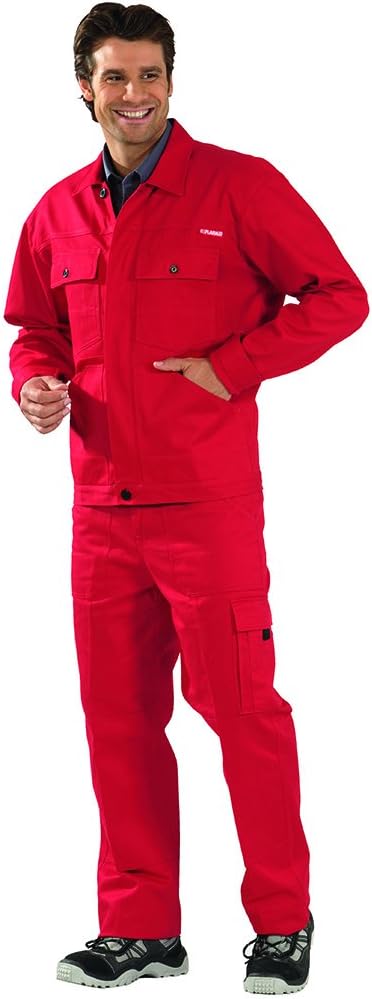 Planam 0118064 BW 290 Bundhose, Mittelrot, Grösse 64 Mittelrot 64, Mittelrot 64