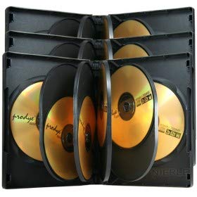 Prodye DVD-Hüllen 12er schwarz - 10 Stück