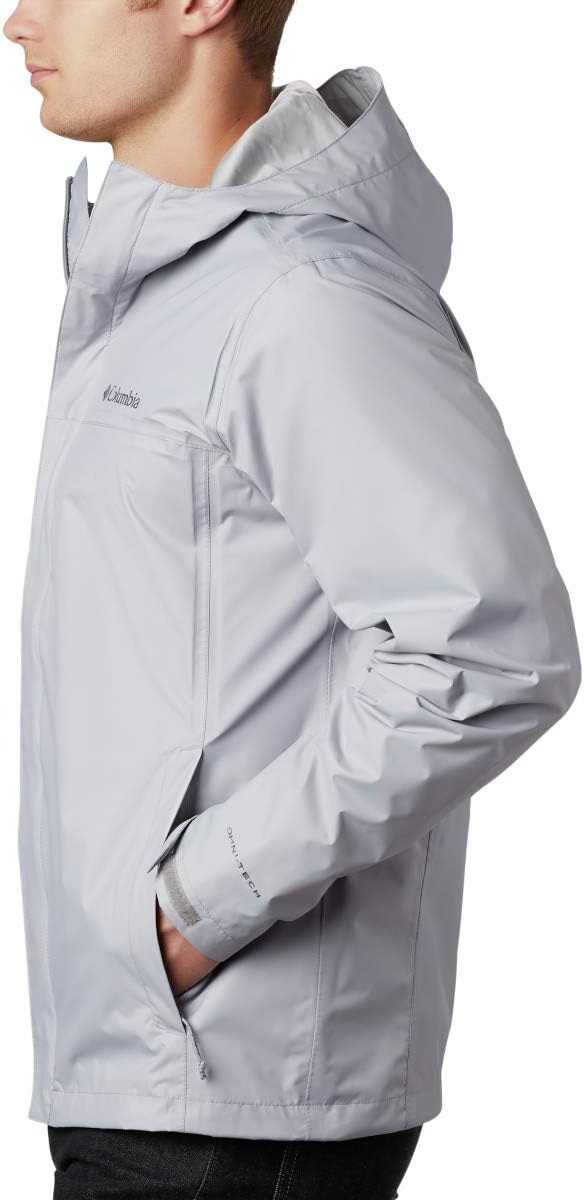 Columbia Herren Watertight Ii Front-Zip Hooded Rain Jacket Regenjacke S Columbia Grau, S Columbia Gr