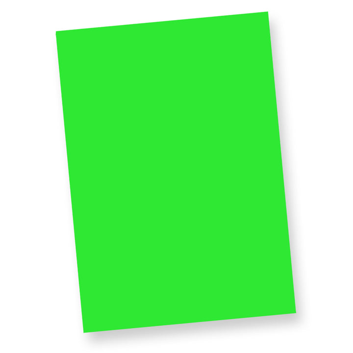 Neonpapier NEON Grün 250 Blatt DIN A4 80 g/qm farbiges Briefpapier, Leuchtpapier, 250 Blatt