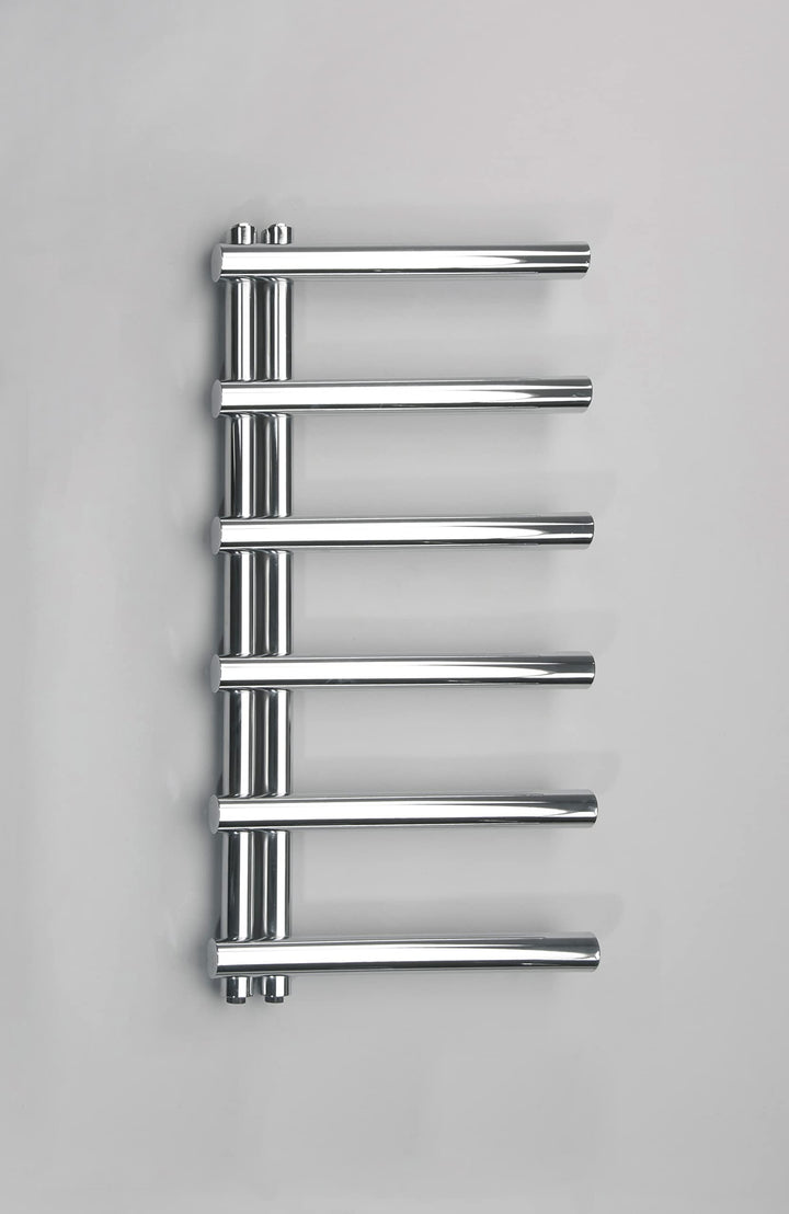 Aspira Home Moderner Design Badheizkörper „Cosy“ - Chrom - Mittelanschluss 1/2“ - 500x850mm - Handtu