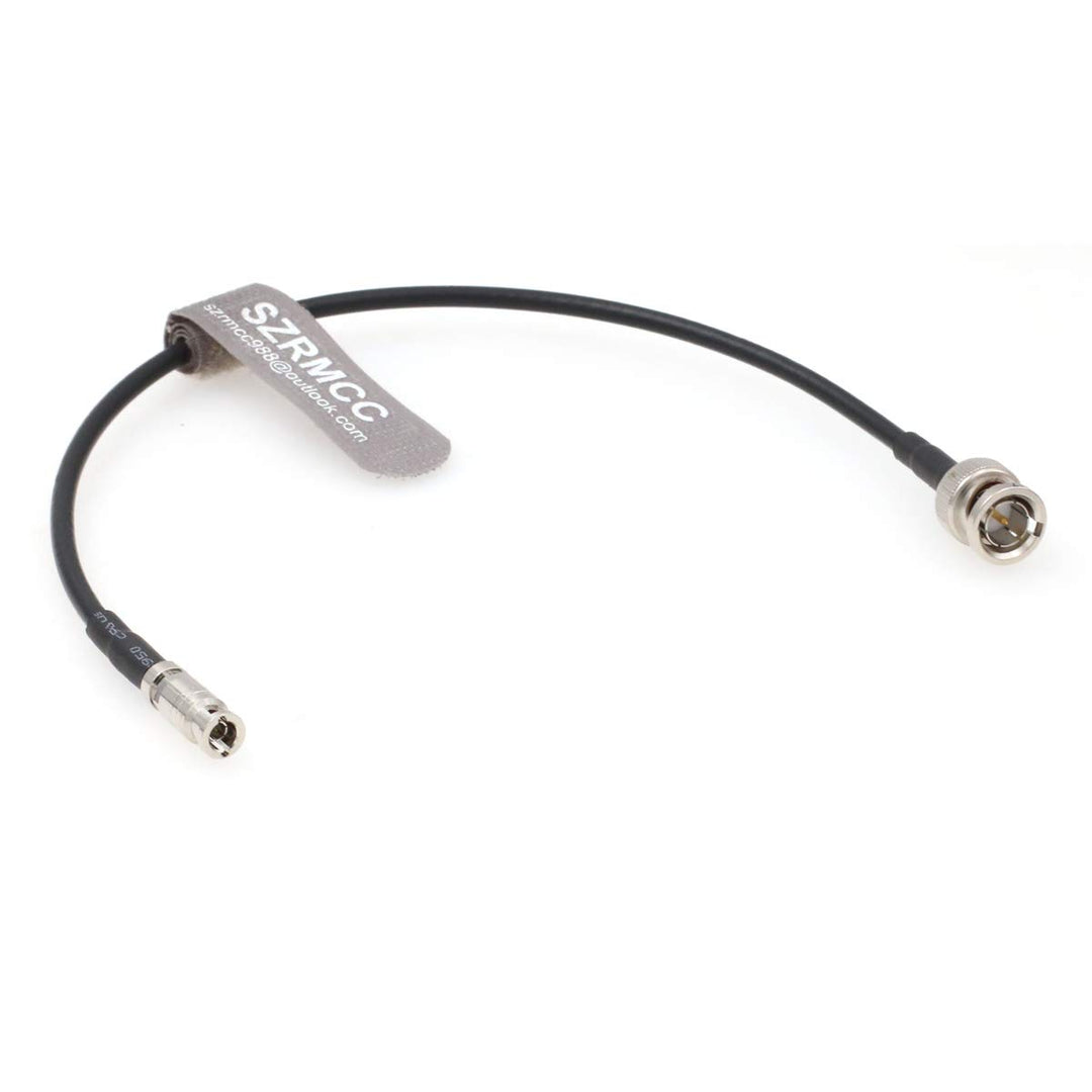 SZRMCC HD Micro Micro BNC mit hoher Dichte zu Standard BNC 12G-SDI UHD 4K Video Koaxialkabel (1m,Ger