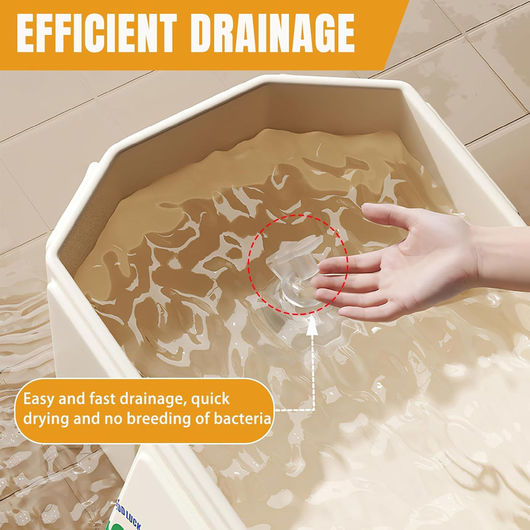 Faltbare Badewanne für Kinder, Tragbare Badewanne, Grosse Kleinkindbadewanne, Tragbares Duschbecken,