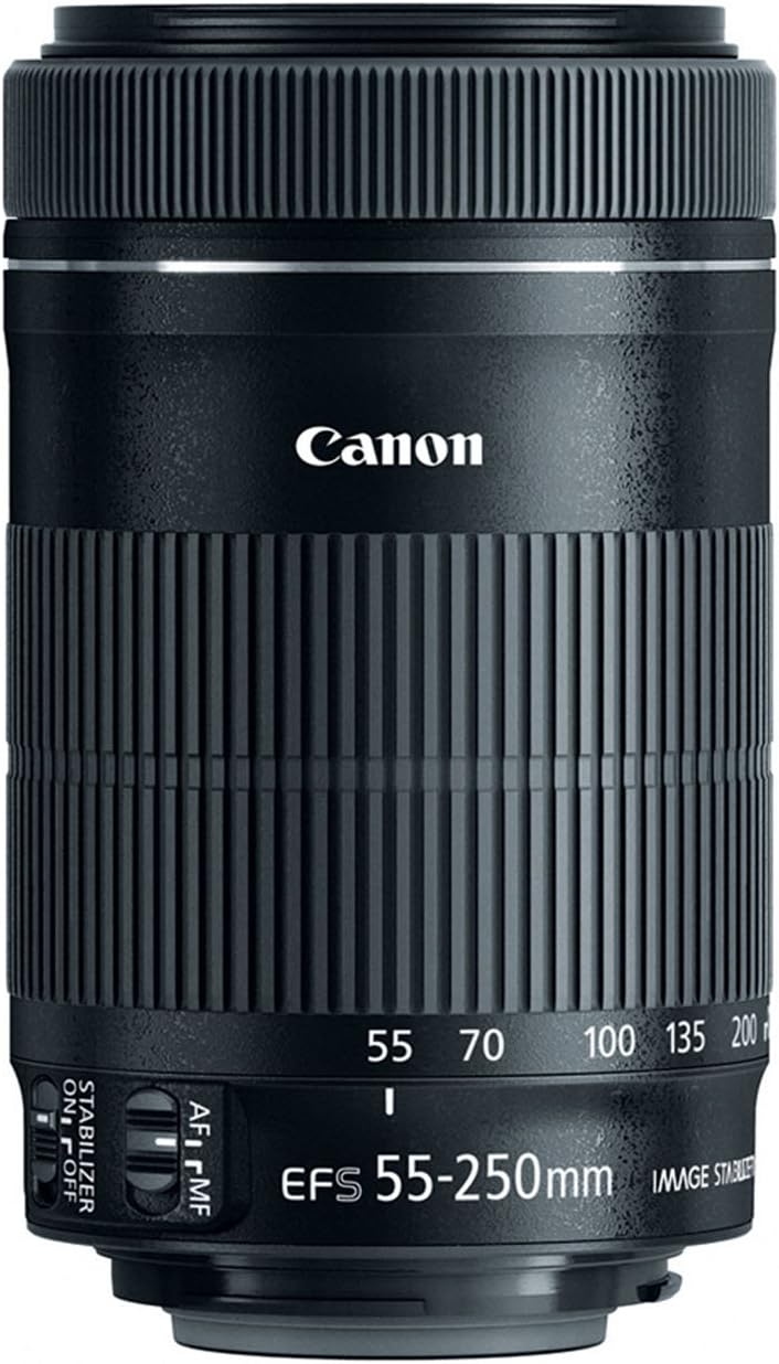 Canon EF-S 55-250mm F4-5.6 IS STM Objektiv für Spiegelreflexkameras von Canon