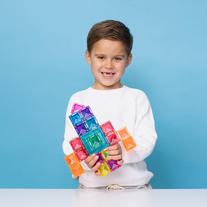 CONNETIX Magnetische Fliesen Bright Portal Paket, 48 Stück