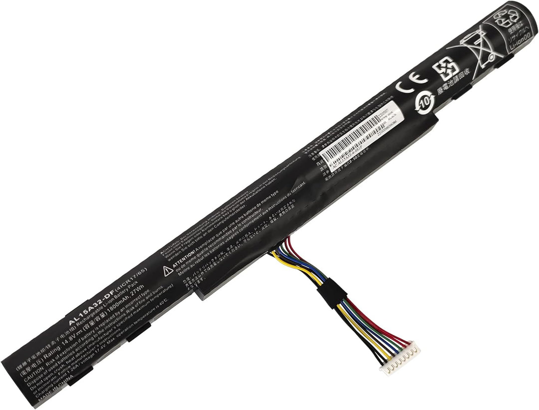 AL15A32 4ICR17/65 Akku für Acer Aspire E5-422 E5-553G E5-573 E5-573T E5-522 E722 E5-573G E5-473G, Tr