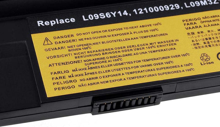 Akku für Lenovo Typ 57Y6446 Schwarz, 10,8V, Li-Ion