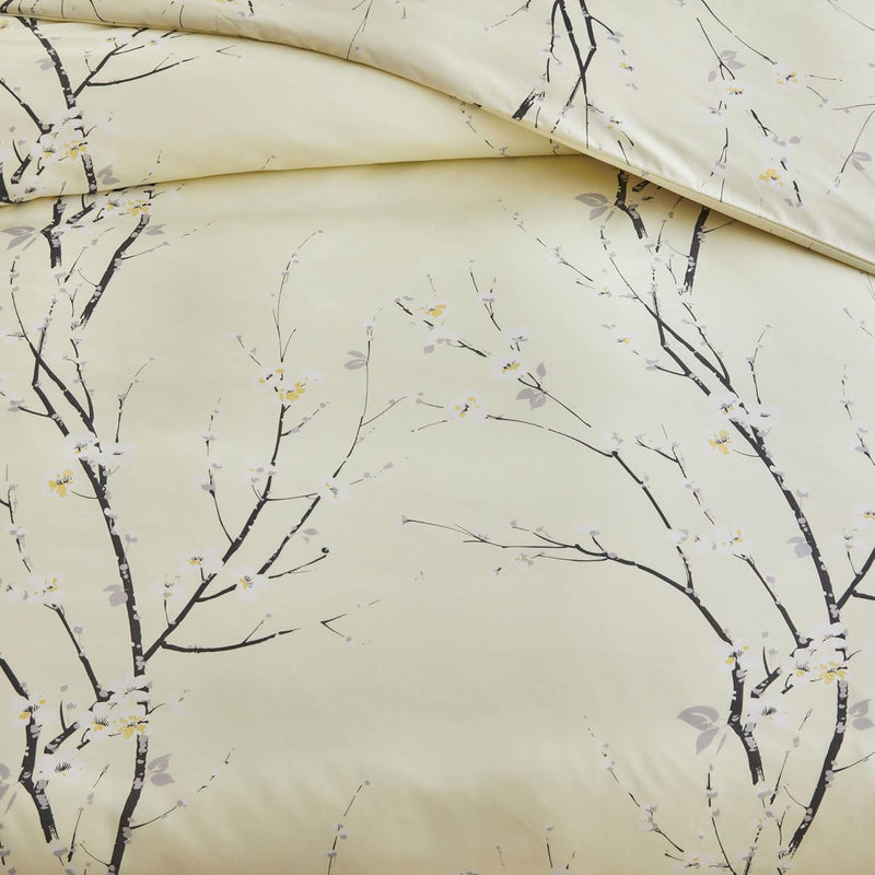 Bettwäsche 155x220 cm Set, Mikrofaser Bettbezug 155x220cm und Kissenbezug 80x80cm, Ästhetisch Blume