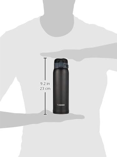 Zojirushi Tasse, Edelstahl, 1 Stück (1 Stück), Mattschwarz 473 g Matte Black, 473 g Matte Black