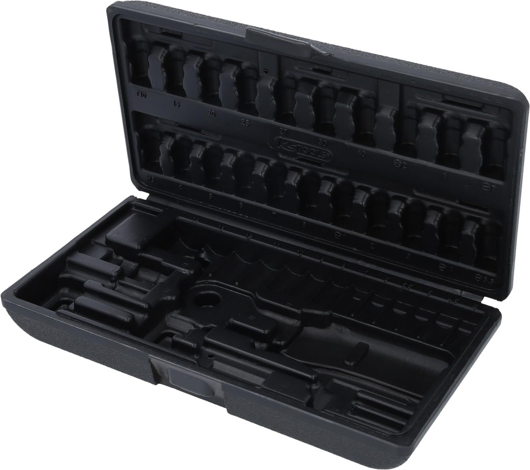 KS Tools 911.0646-99 Kunststoff-Leerkoffer (ohne Inhalt) für 1/4" Steckschlüssel-Satz,46tlg. [ASIN B