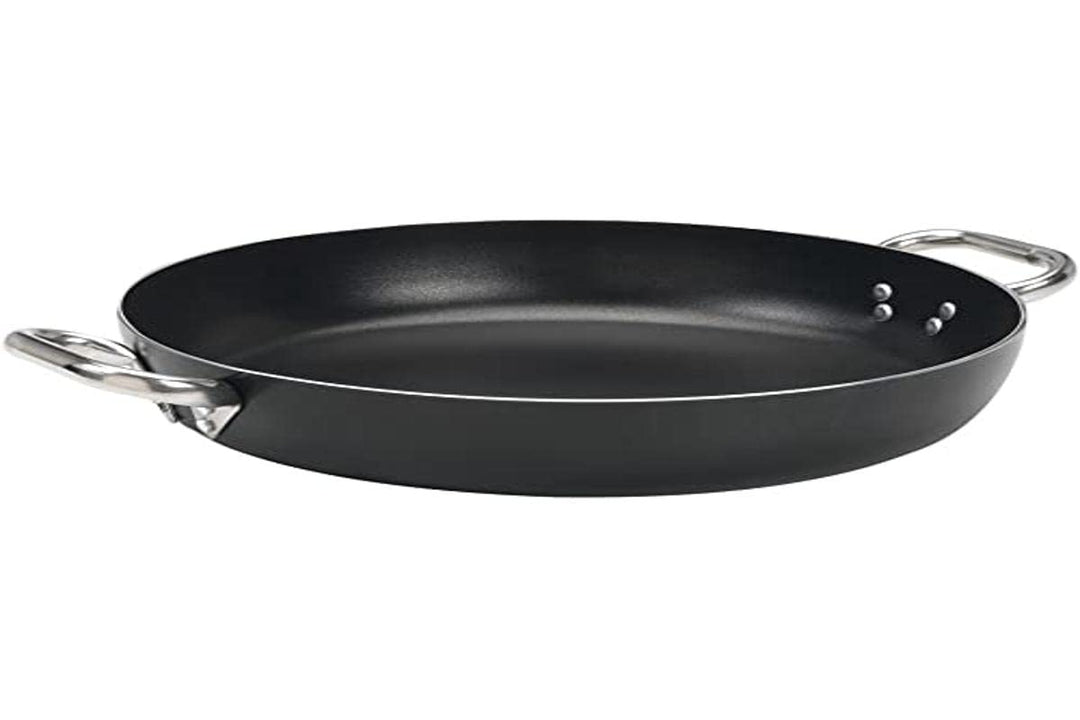 Pentole Agnelli Flacher Kochtopf ALSA110SS28 Alblack B-Crist cm 28 28 cm, 28 cm