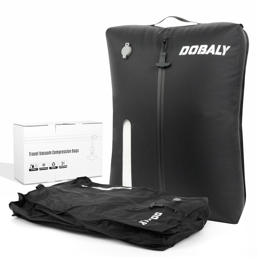 Dobaly Professionelle Vakuumbeutel für Reisen, IP67 Wiederverwendbare,Kompressionsbeutel für Koffer